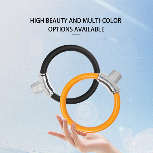 Tragbares Anti-Diebstahl-Stahlkabelschloss in Ringform für Fahrräder