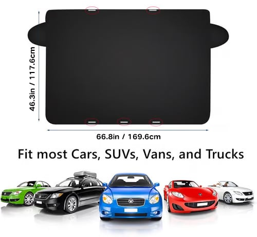 🎁Letzter Tag im Angebot: 49 % Rabatt!🔥Verbesserte magnetische Schneeschutzabdeckung für die Windschutzscheibe (Modelljahr 2025