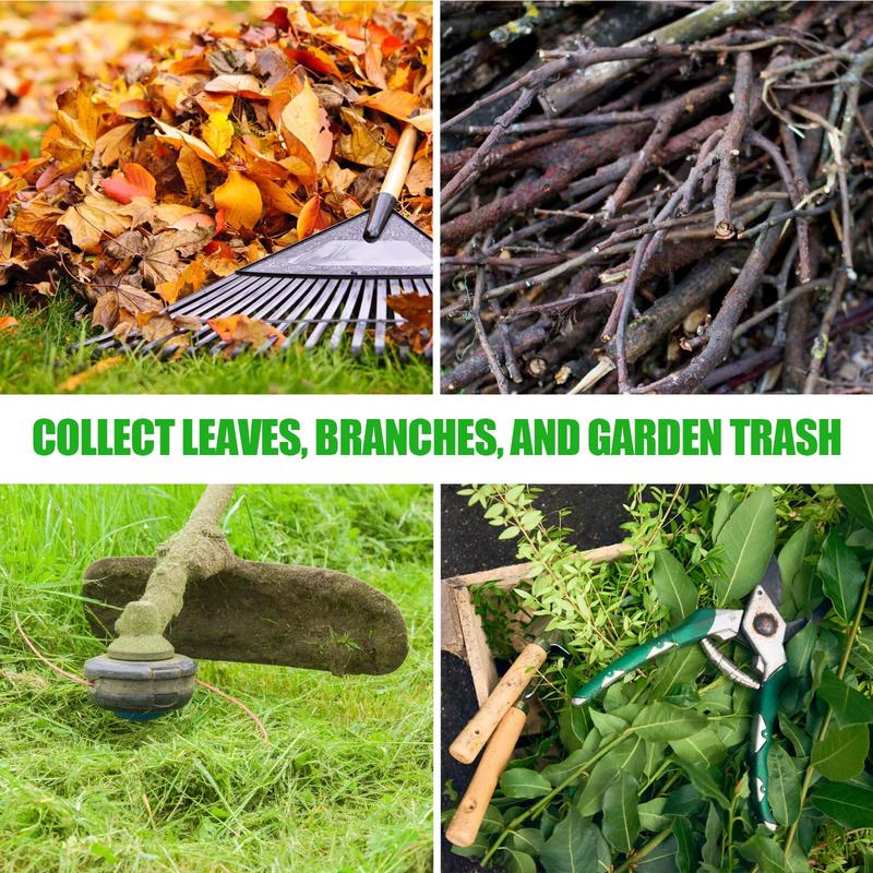 🌿Tragbares Laubsammelzelt für den Garten