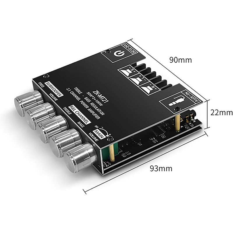 🔊 50% RABATT! 🎵 Bluetooth-2.1-Kanal-Audio-Verstärkermodul – Drahtlos, kraftvoller Klang & kompakt – Ideal für Musikliebhaber & DIY-Lautsprecherprojekte ⚡