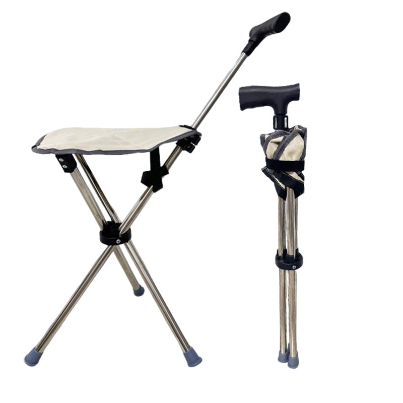 🔥💥 TOP BESTSELLER! 2-in-1 Gehstock mit Klappstuhl 🪑🚶♂️✨