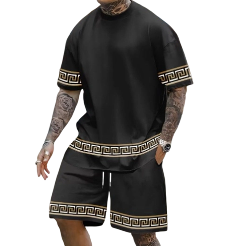đ Sommerneuheiten â Jetzt bis zu 50% sparen! đ°Hip-Hop-Freizeit-Set fĂŒr Herren â bedruckt, luftig & lĂ€ssig