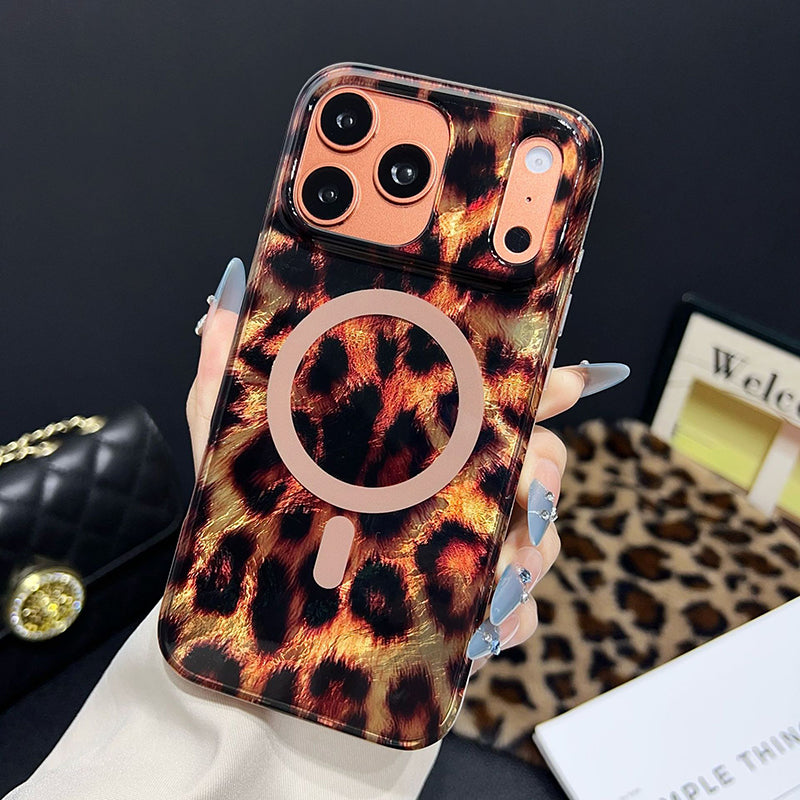 ⏳Zeitlich Begrenztes Angebot⏰ Magnetische Leopardenmuster Handyhülle