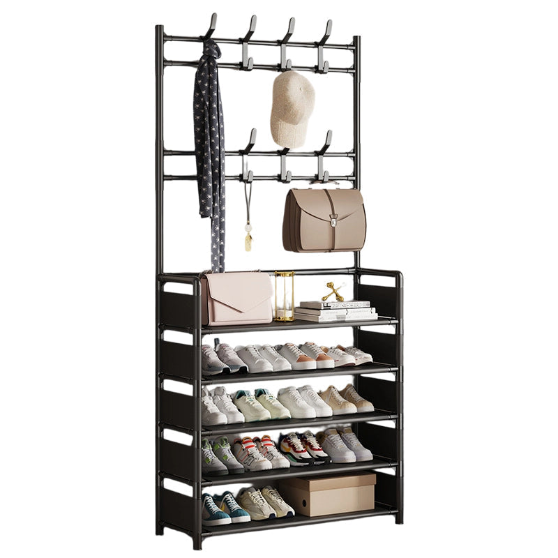 đ Schuhregal mit Garderobe â 3-in-1 Flurmöbel, mehrstöckig & platzsparend, fĂŒr Diele & Eingang