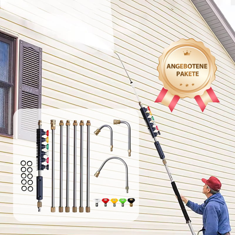 🚿 50% RABATT! 💦 Hochdruckreiniger-Stab-Set 4000 PSI – Tiefenreinigung, Ergonomisches Design & Langlebige Konstruktion 🔧