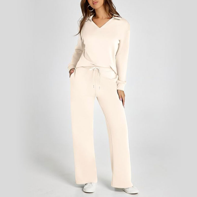 👚 60% RABATT! 🧥 Damen 2-teiliges Sweatshirtset – Bequemer Stoff, Lässiger Style & Perfekt für Alltag und Freizeit 🛍️