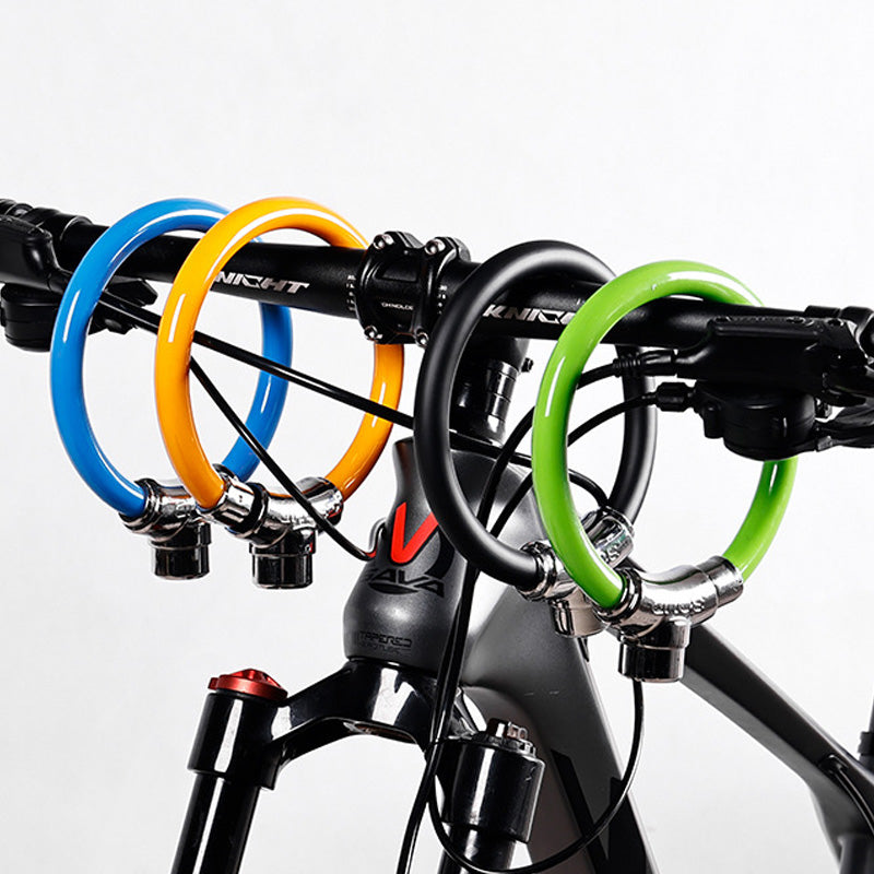 Tragbares Anti-Diebstahl-Stahlkabelschloss in Ringform für Fahrräder