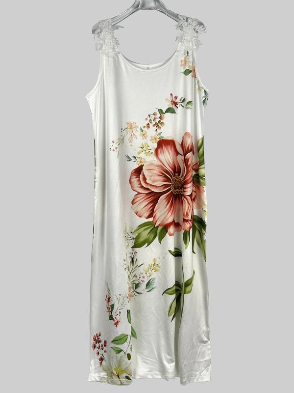 👗 NUR FÜR BEGRENZTE ZEIT: 50 % RABATT! ✨ Maxikleid für Damen mit freien Schultern – V-Ausschnitt, Blumenmuster, 5 Farben 🌸