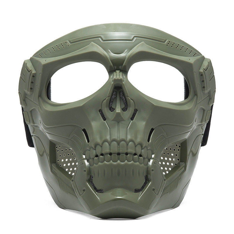 Schädel-Horror-Helm-Maske - 60% RABATT