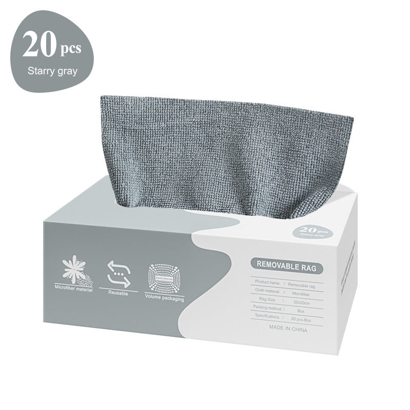 🧻 KAUFE 2, ERHALTE 1 GRATIS! ♻️ Wiederverwendbare Mikrofaser-Küchentücher – 20 Stück, saugstark & fusselfrei – Ideal für Küche, Glas & Oberflächen ✨