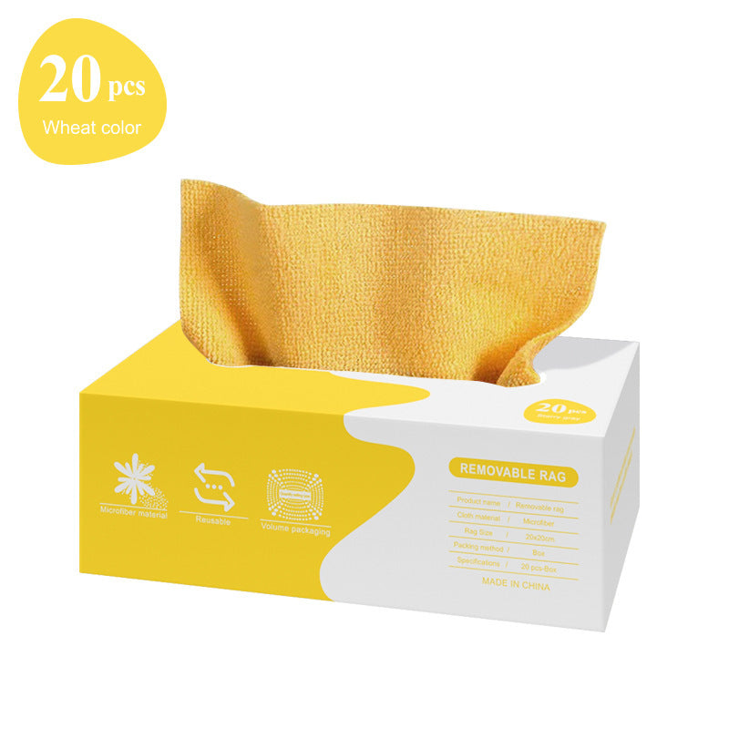 🔥Solange der Vorrat reicht 50 % Rabatt!♻️Reusable Mikrofaser-Papierhandtücher (20 Stück in 1 Schachtel)