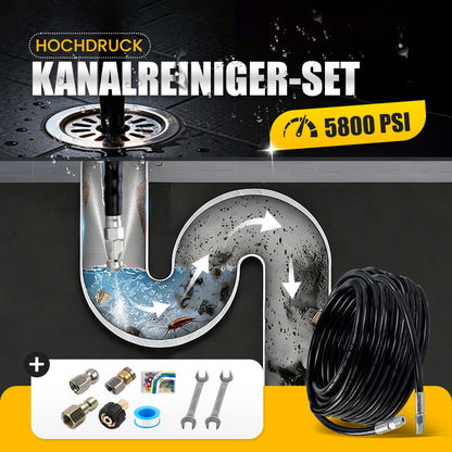 5800PSI Abwasserspüler-Kit für Hochdruckreiniger