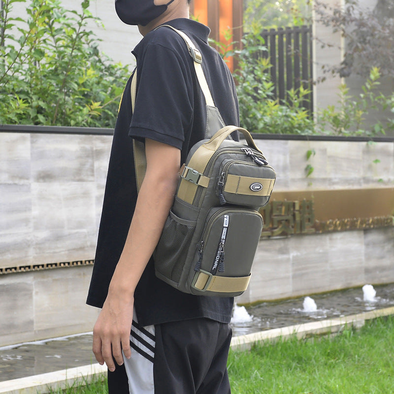 2025 Verstellbare Oxford-Stoff Casual Brusttasche