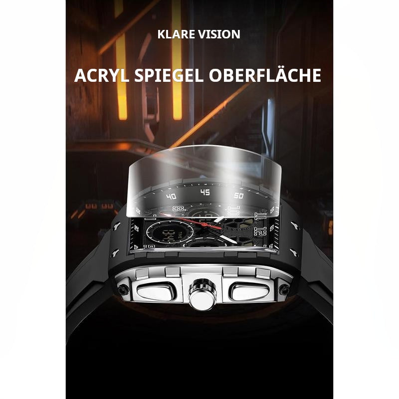 📢📢50 % RABATT !!⏰Sportliche Leucht-Digitaluhr für Herren