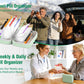 🥳2026 HEISSVERKAUF🥳💞50K+ VERKAUFT!💊🧳 50% RABATT! A8 Wasserdichtes Pillen-Beutel-Set – 14 farbcodierte Beutel, wasserdichte & bruchsichere Hülle. Für 7–14 Tage Medikamente – perfekt für Reisen & den Alltag! 🗓️✨