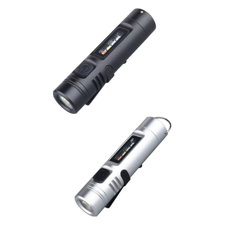 Multifunktionale Mini-Taschenlampe aus Aluminiumlegierung