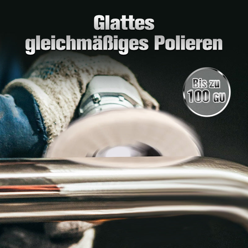 ⚙️ KAUFE 1, ERHALTE 1 GRATIS! 🔥 Wollpolierscheibe für Winkelschleifer – Hochglanz-Spiegelfinish, Langlebig & Vielseitig ✨