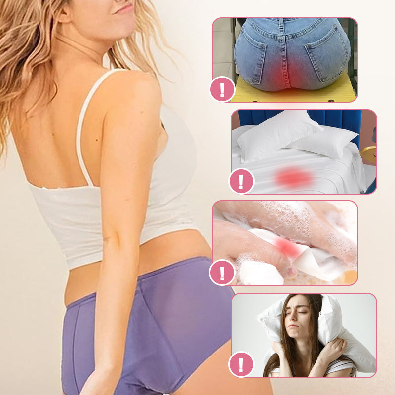 🌸 KAUFE 2, ERHALTE 1 GRATIS! 🩲 Hoch taillierte auslaufsichere Höschen – Atmungsaktiv & weich – Ideal für leichte bis mittlere Tage – sicherer Tragekomfort ohne sichtbare Konturen 🌿