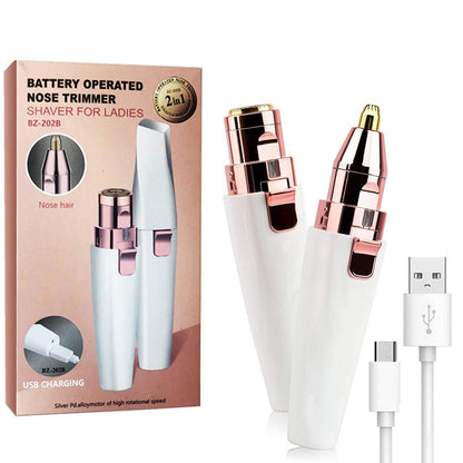 💗Letzter Tag Sonderverkauf! ✨2-in-1-Epilierer für Augenbrauen und Gesicht für Damen