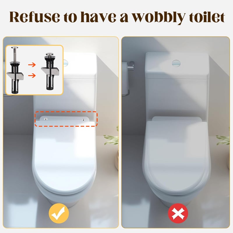 🚽 1 KAUFEN + 1 GRATIS! 🔧 WC-Sitz Befestigungsschrauben – Robuster Halt & stabiler Sitz ✨