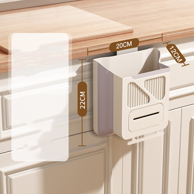 🗑️ 50% RABATT! 🕒 Klappbarer Hängemülleimer – Platzsparend, Hygienisch & Leicht zu Reinigen 🧼