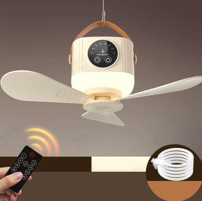 ⏰ Zeitlich begrenztes Angebot:50% RABATT auf wiederaufladbaren Deckenventilator mit LED! 🌬️✨