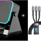 🔥Begrenzten 50%-Rabatts!🔥 5-in-1 Kabelloser Bluetooth-Lautsprecher mit Induktionsfunktion und verstellbarer Handyhalterung