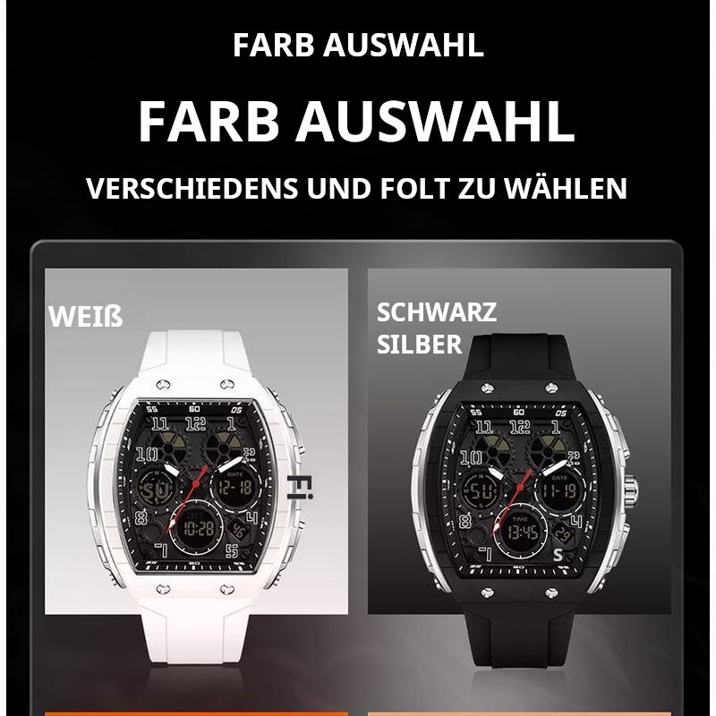 📢📢50 % RABATT !!⏰Sportliche Leucht-Digitaluhr für Herren