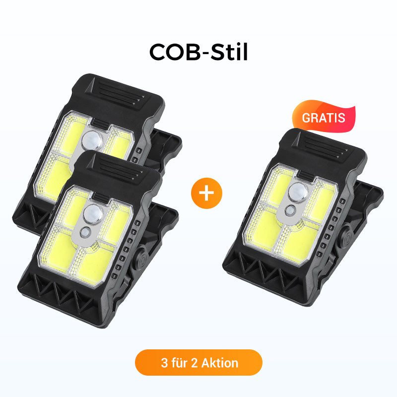 ✨ Jetzt 2 kaufen, 1 gratis erhalten!🌿 Solar-Clip-Leuchte mit Bewegungssensor – Ideal für Garten, Balkon & Terrasse! 🏡