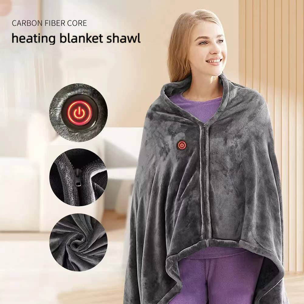 🧣 50 % Rabatt ! Beheizter Deckenpullover – Nie wieder Frieren, pure Gemütlichkeit! 🔥 8 Heizzonen, 3 Temperaturstufen, kuschelweich