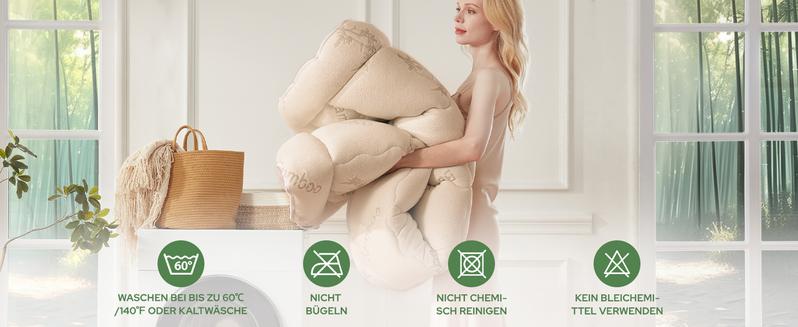 🥳HEISSER SALE 2026🥳💞50.000+ VERKAUFT!👵❤️ Matratzenauflage aus Bambusfaser-Viskose mit tiefen Taschen, gesteppter Matratzentopper, weich & druckentlastend