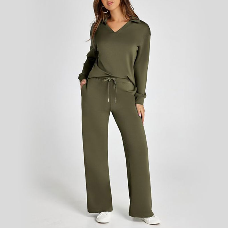 👚 60% RABATT! 🧥 Damen 2-teiliges Sweatshirtset – Bequemer Stoff, Lässiger Style & Perfekt für Alltag und Freizeit 🛍️