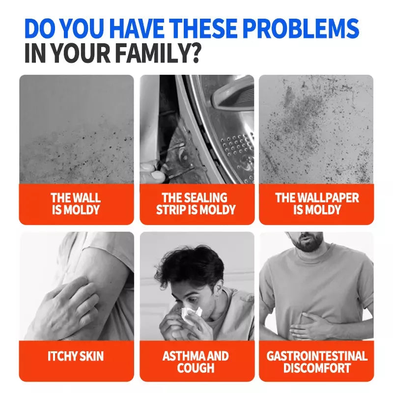 🔥2025 Hot Sale🔥Hochwirksames Schimmelentfernungsspray - Verhindert erneutes Schimmelwachstum