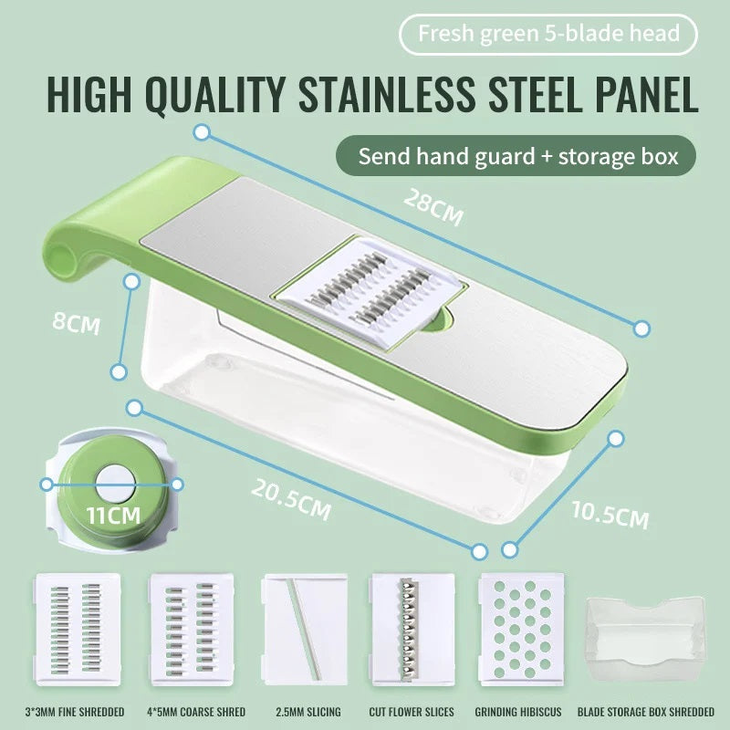 🔥Solange der Vorrat reicht 40 % Rabatt!🍓Multifunktionaler Gemüseschneider