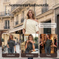 🔥Heißer Sale: 50% Rabatt!!🔥Asymmetrisches Off-Shoulder-Oberteil mit Fledermausärmeln für Damen