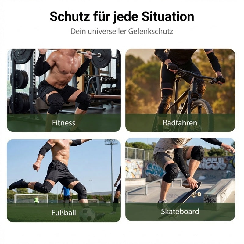 🤩🤩 50% Rabatt! Profi Knie- & Ellbogenschützer für maximalen Schutz bei Arbeit, Sport & Alltag 🔥📌 Robust, bequem & nachhaltig