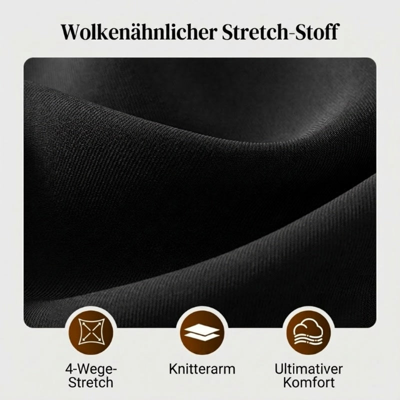 ⌛ Nur noch 3 Tage – 49% auf alles! ⏰ 50.000+ VERKAUFT!💕 Damen-Unifarbene Weite Straight-Leg-Hose