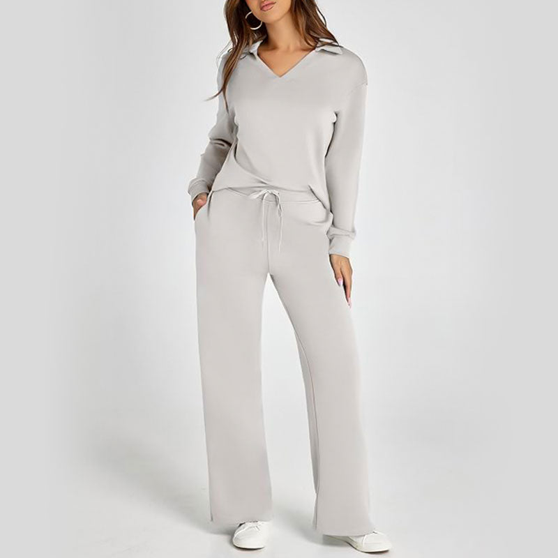 👚 60% RABATT! 🧥 Damen 2-teiliges Sweatshirtset – Bequemer Stoff, Lässiger Style & Perfekt für Alltag und Freizeit 🛍️