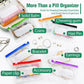 🥳2026 HEISSVERKAUF🥳💞50K+ VERKAUFT!💊🧳 50% RABATT! A8 Wasserdichtes Pillen-Beutel-Set – 14 farbcodierte Beutel, wasserdichte & bruchsichere Hülle. Für 7–14 Tage Medikamente – perfekt für Reisen & den Alltag! 🗓️✨