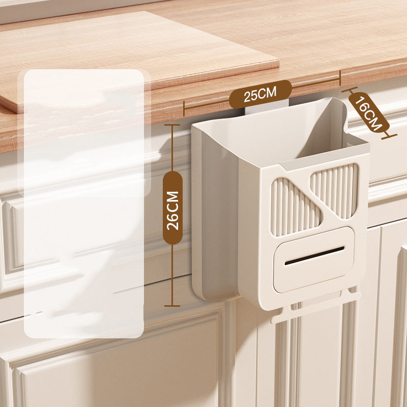 🗑️ 50% RABATT! 🕒 Klappbarer Hängemülleimer – Platzsparend, Hygienisch & Leicht zu Reinigen 🧼