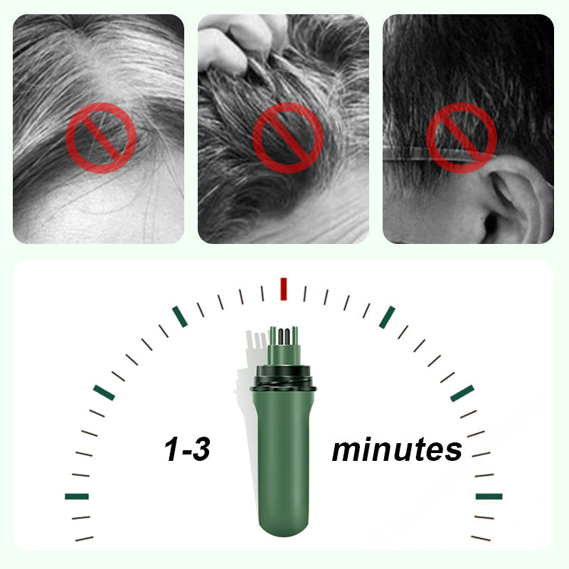 ✏️ KAUFEN 2 ERHALTEN 3! ✨ Anti-Wurzelstift 3-Farben-Menü - 10-Sekunden-Abdeckung mit wasserfester Formel für sofortige Verjüngung 🌟🧴