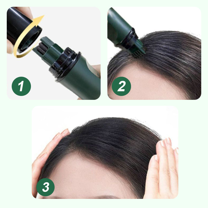 ✏️ KAUFEN 2 ERHALTEN 3! ✨ Anti-Wurzelstift 3-Farben-Menü - 10-Sekunden-Abdeckung mit wasserfester Formel für sofortige Verjüngung 🌟🧴