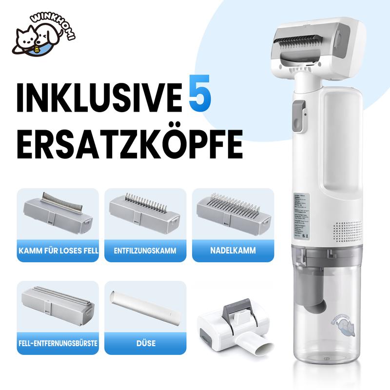📢Mid-Season Sale: −50% nur für kurze Zeit⏰🐾 Multifunktionales Haustierpflegeset – leiser Elektro-Entfilzer & Felltrimmer für Katzen & Hunde, saugt lose Haare auf ✂️🔇