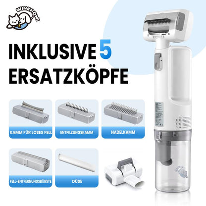 📢Mid-Season Sale: −50% nur für kurze Zeit⏰🐾 Multifunktionales Haustierpflegeset – leiser Elektro-Entfilzer & Felltrimmer für Katzen & Hunde, saugt lose Haare auf ✂️🔇