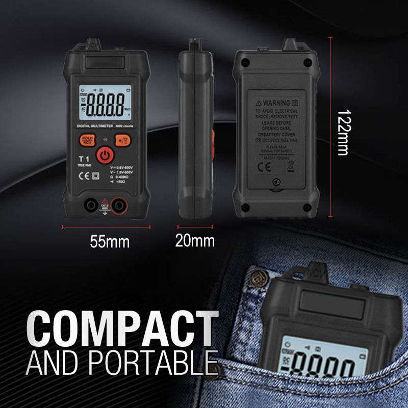 ⏳Zeitlich begrenzt 50% RABATT💥Vollautomatisches intelligentes Digital-Multimeter