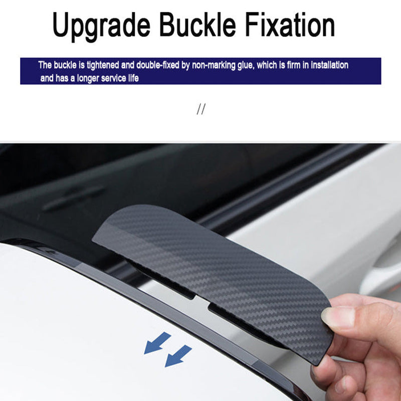 🚗 HEISSER VERKAUF 50% RABATT! ✨ Klickbefestigter Regenschutz für Außenspiegel - Universelle Passform mit Klarer Sicht bei Jeder Witterung 🌧️🔧