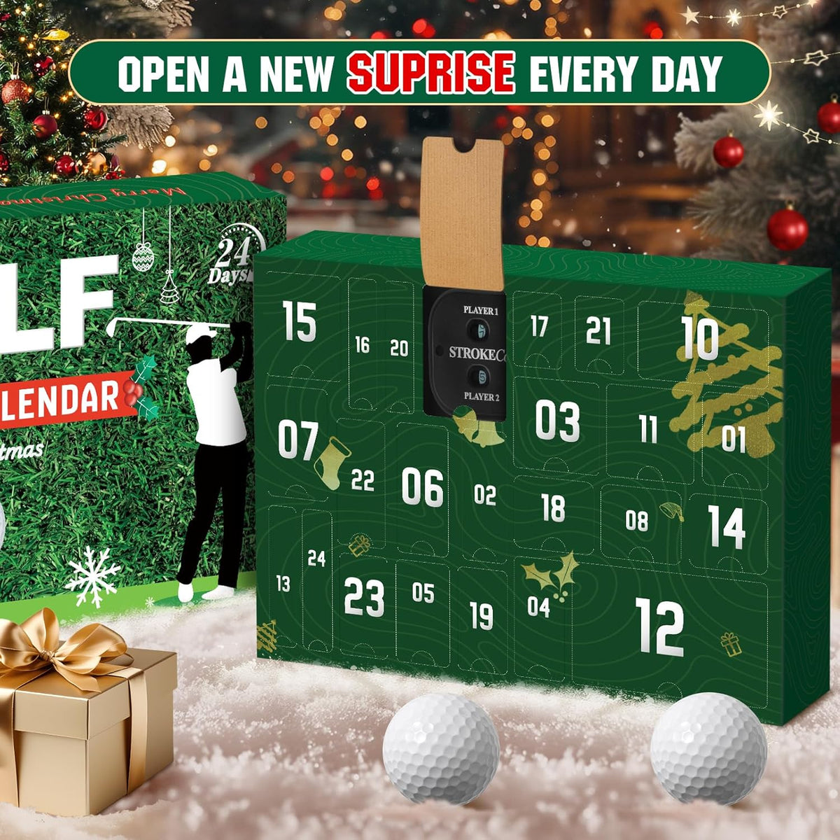 🎁Golf-Adventskalender 2026 für Golfer – 24 Tage voller Golf-Überraschungen