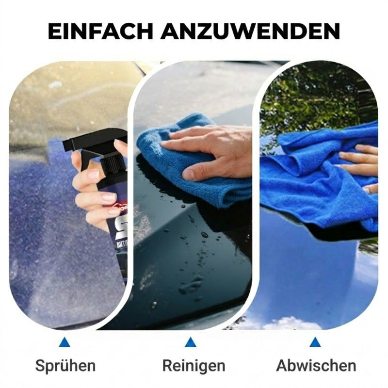 🔥3-in-1-Spray für schnellen Autolackschutz mit hohem Schutzfaktor