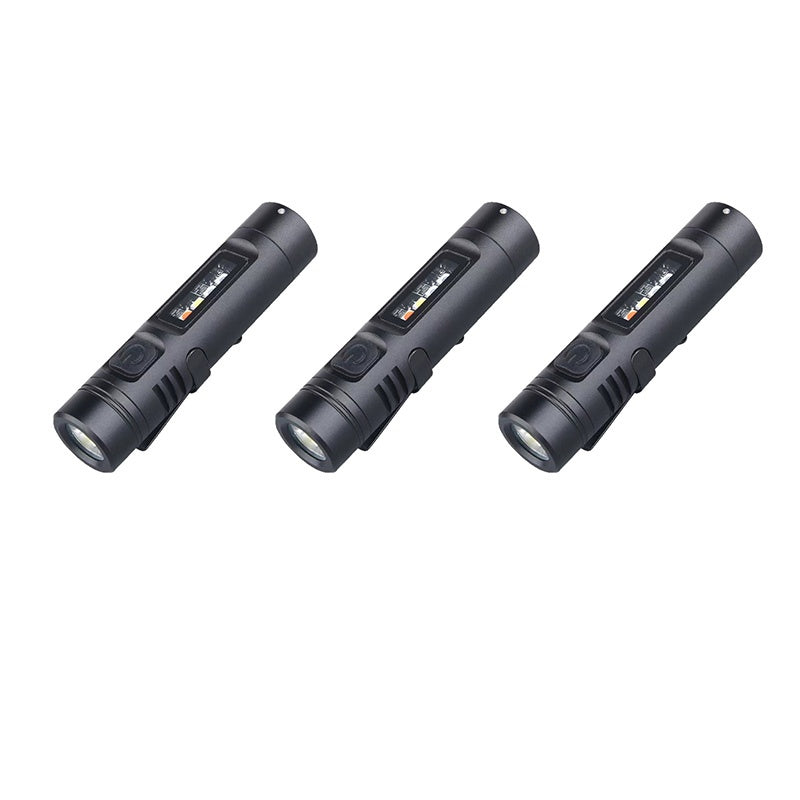 Multifunktionale Mini-Taschenlampe aus Aluminiumlegierung