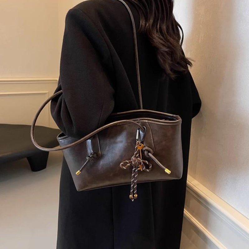 👜✨ Vintage-Umhängetasche aus PU-Leder für Damen – Zeitlos schön!